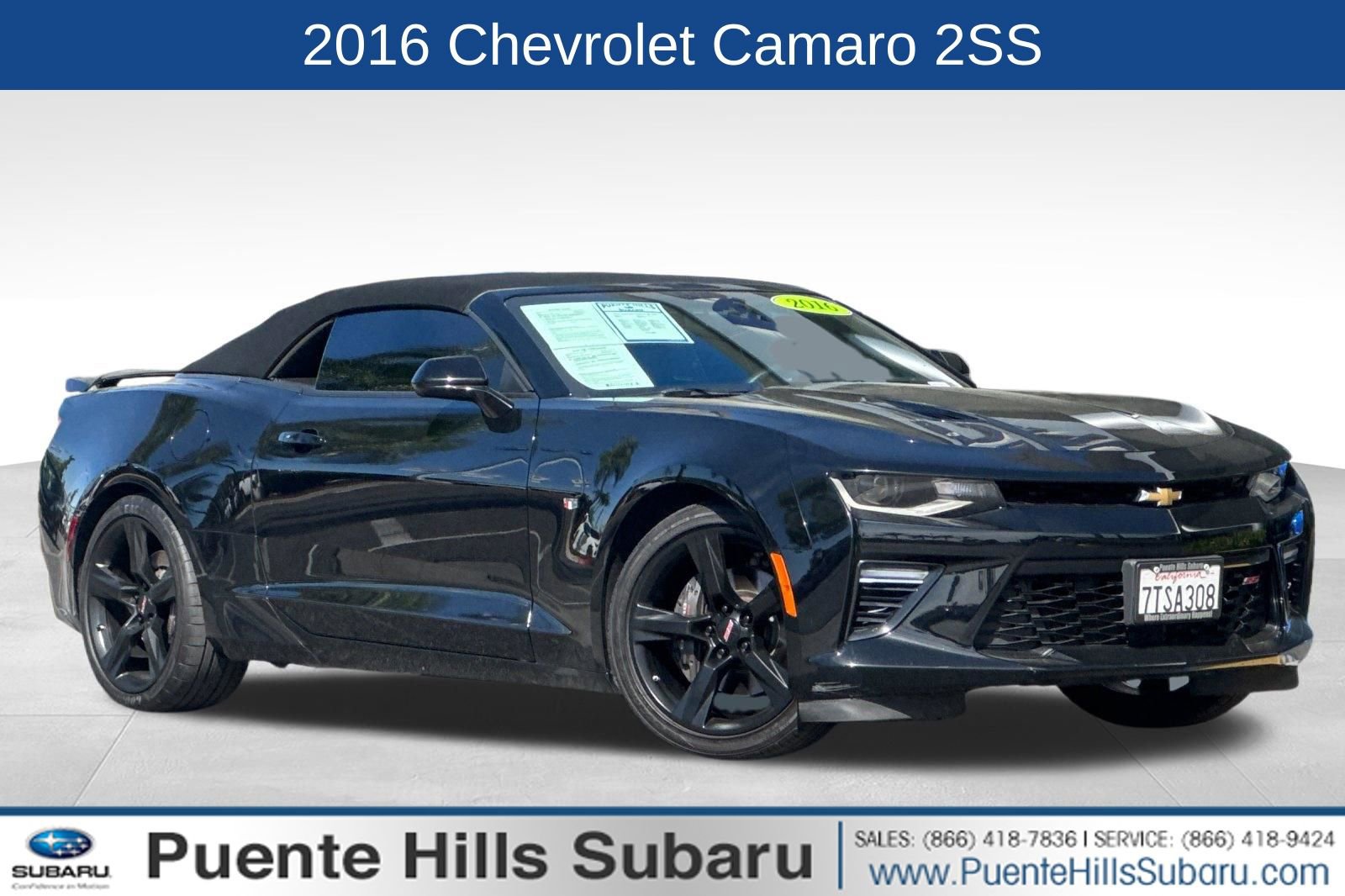 Used 2016 Chevrolet Camaro SS video 1