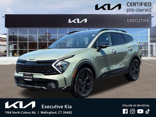 Certified 2025 Kia Sportage X-Line Prestige