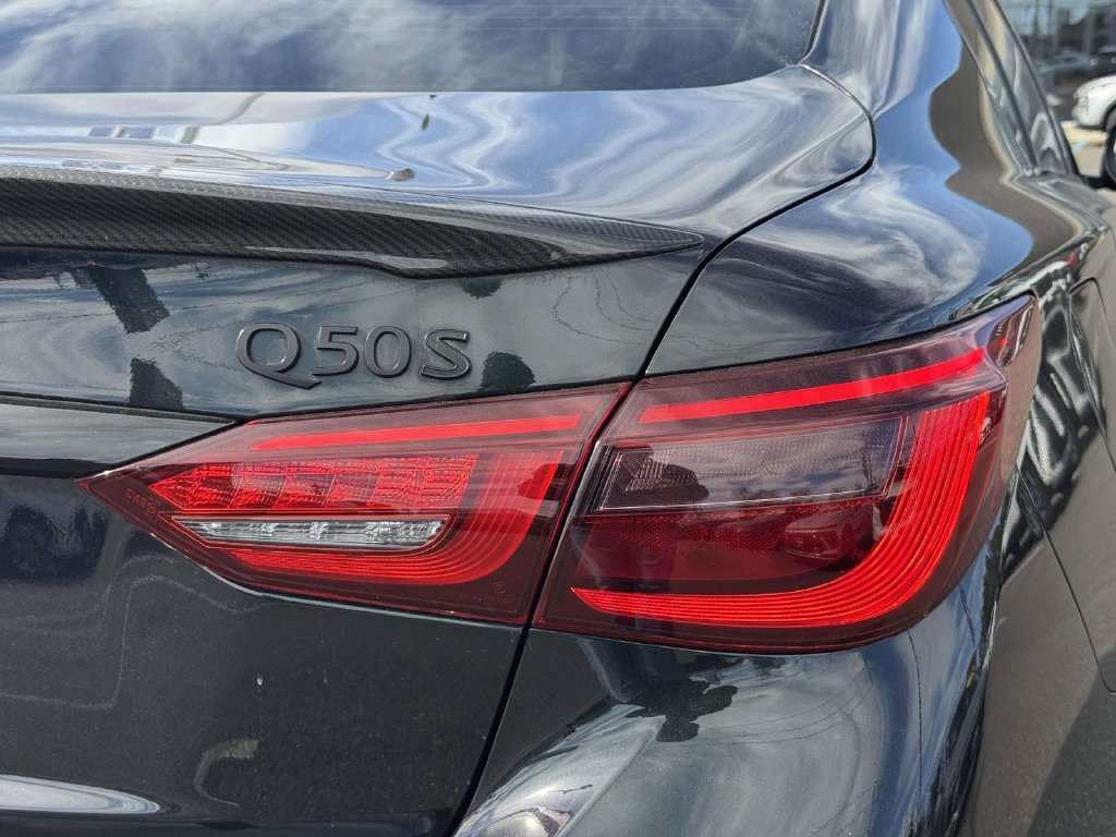 Used 2023 INFINITI Q50 Red Sport 400 w/ Black Opal Edition AWD/4WD image 11