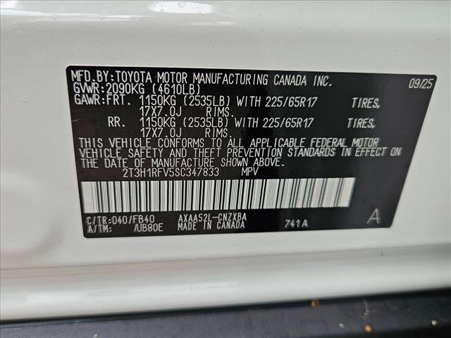 New 2025 Toyota RAV4 LE FWD image 17