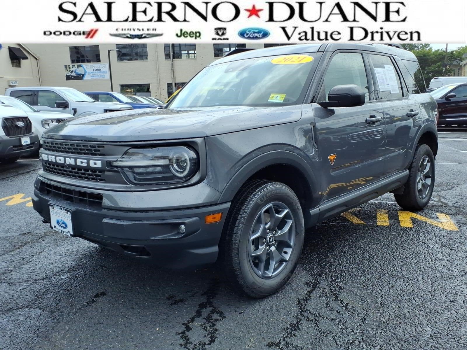 Certified 2021 Ford Bronco Sport Badlands w/ Badlands Package