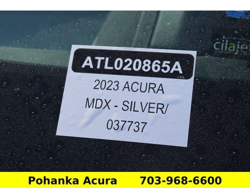 Used 2023 Acura MDX SH-AWD w/ Advance Package image 38