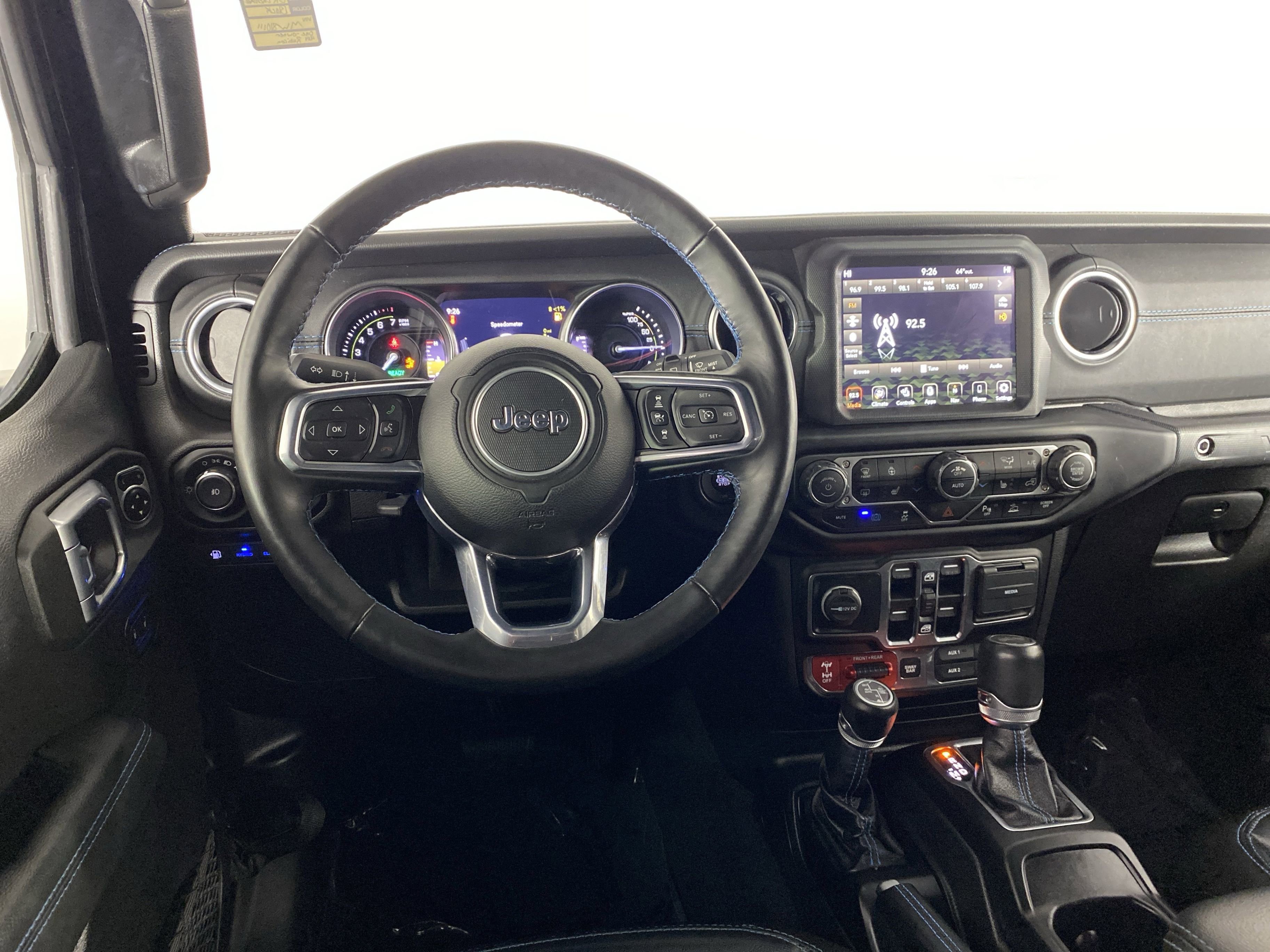 Used 2021 Jeep Wrangler Unlimited Rubicon 4xe w/ Steel Bumper Group image 22