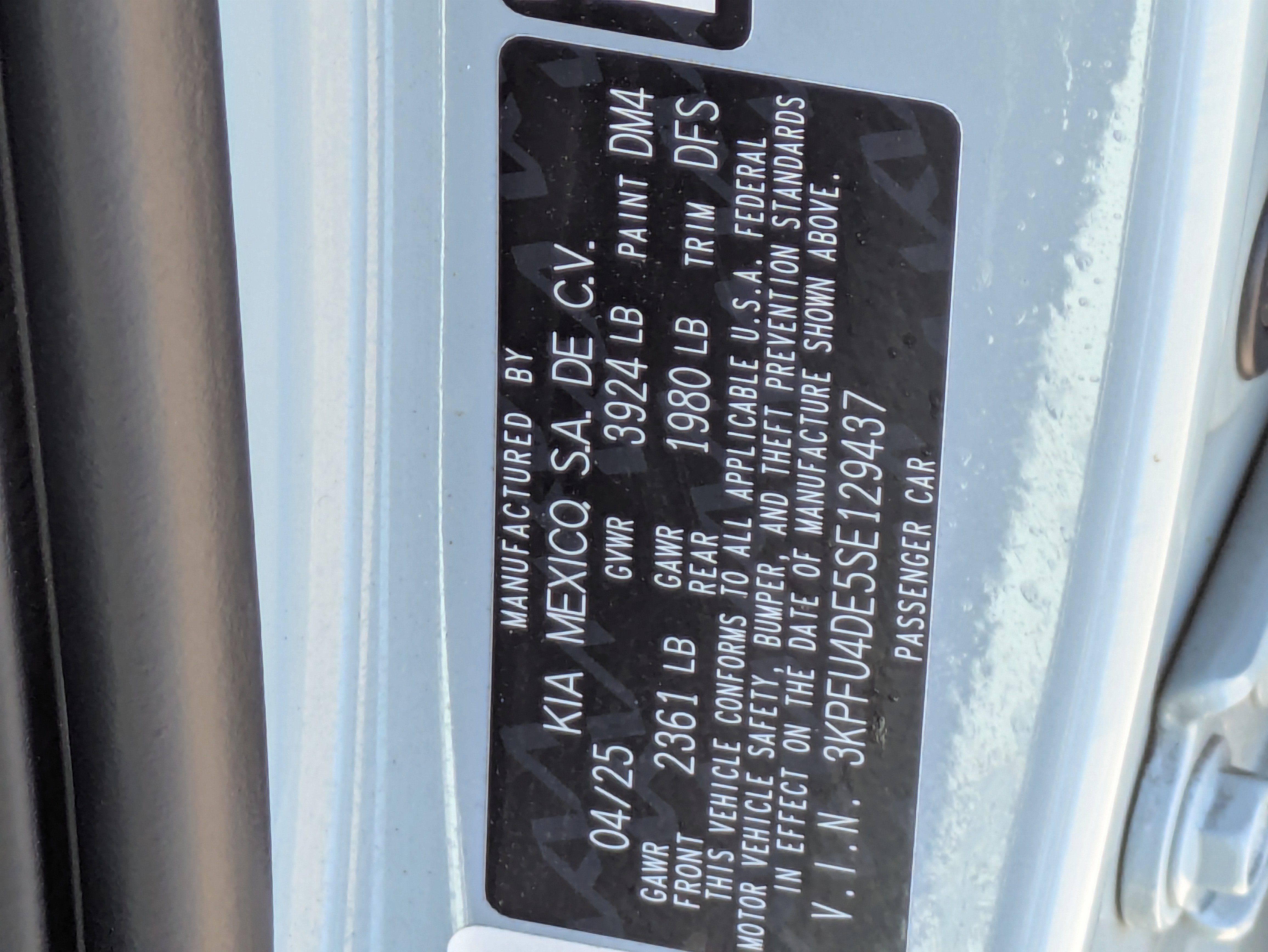 Certified 2025 Kia K4 EX FWD image 30