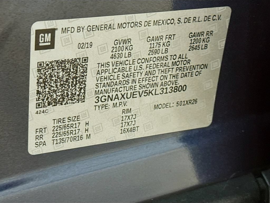 Used 2019 Chevrolet Equinox LT AWD/4WD image 38