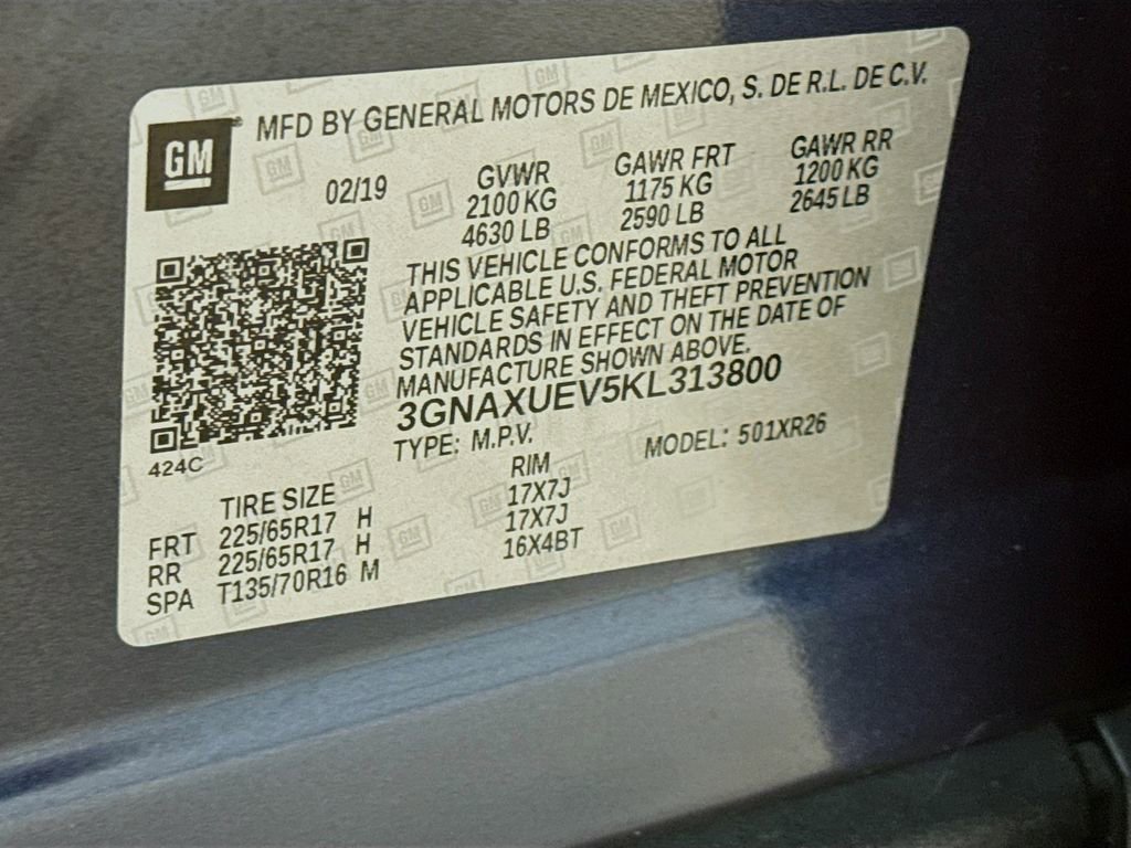 Used 2019 Chevrolet Equinox LT AWD/4WD image 38