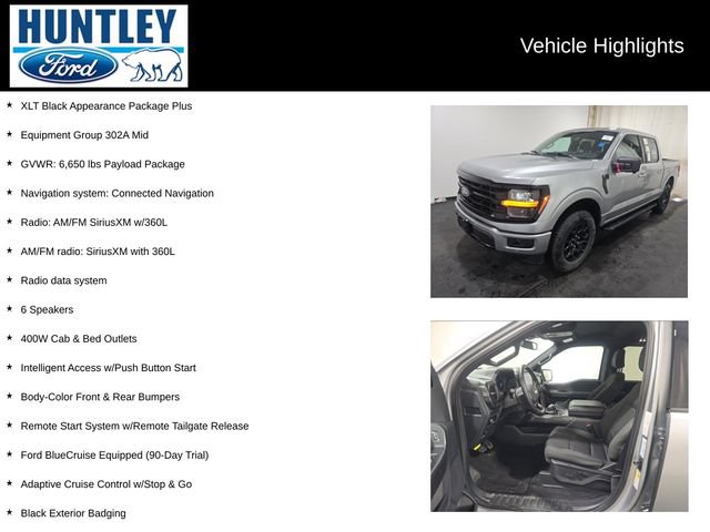 Used 2024 Ford F150 XLT w/ Equipment Group 302A MID AWD/4WD image 2
