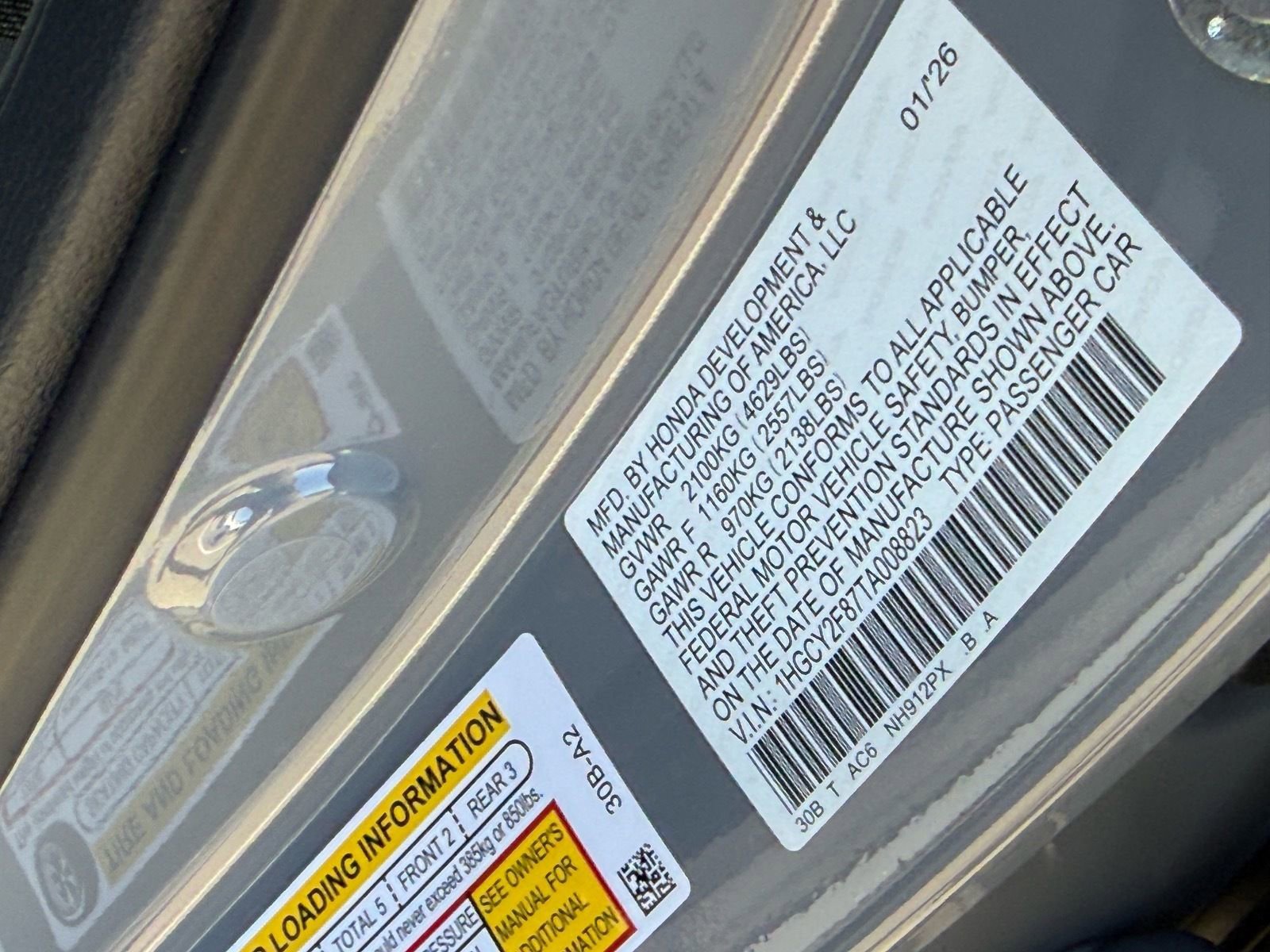 New 2026 Honda Accord Touring image 26