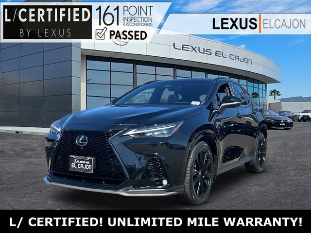 Certified 2024 Lexus NX 450h+ F Sport w/ Vision Package
