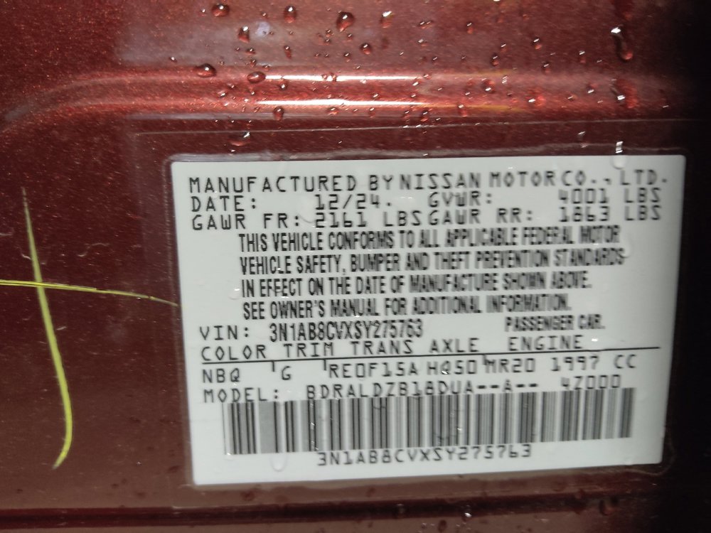 Used 2025 Nissan Sentra SV FWD image 33
