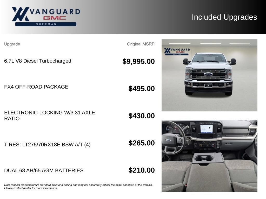 Used 2023 Ford F250 XLT w/ FX4 Off-Road Package AWD/4WD image 9