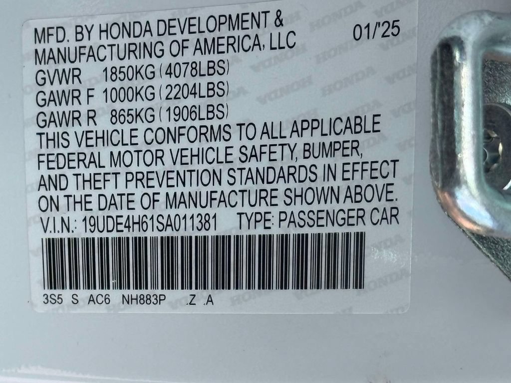 Certified 2025 Acura Integra A-Spec FWD image 30
