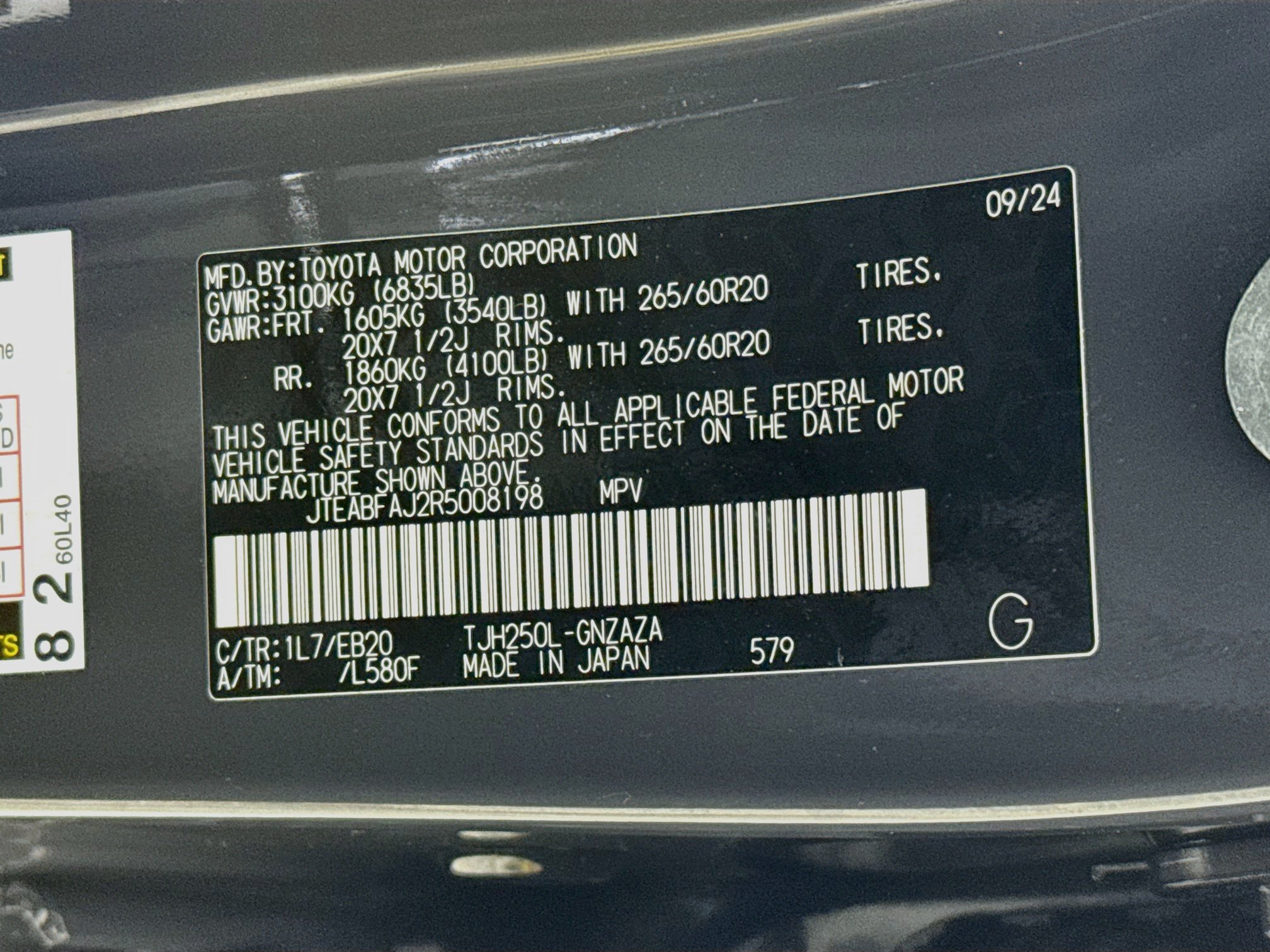 Used 2024 Toyota Land Cruiser AWD/4WD image 35