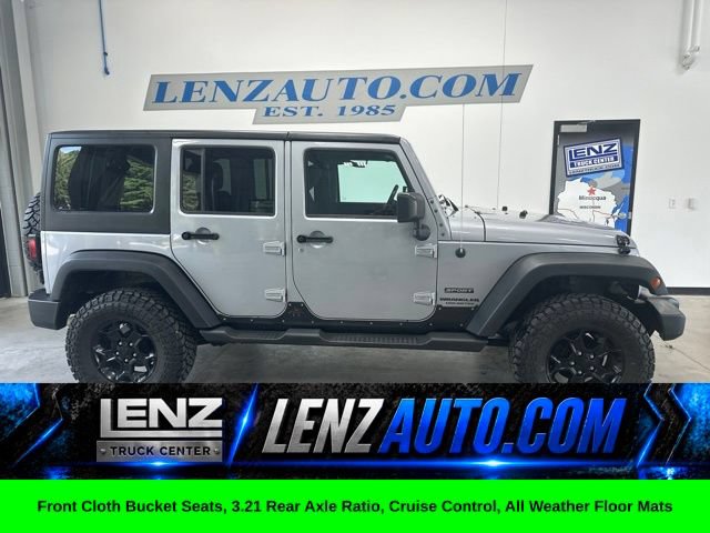 Used 2016 Jeep Wrangler Unlimited Sport w/ Quick Order Package 24S AWD/4WD image 1