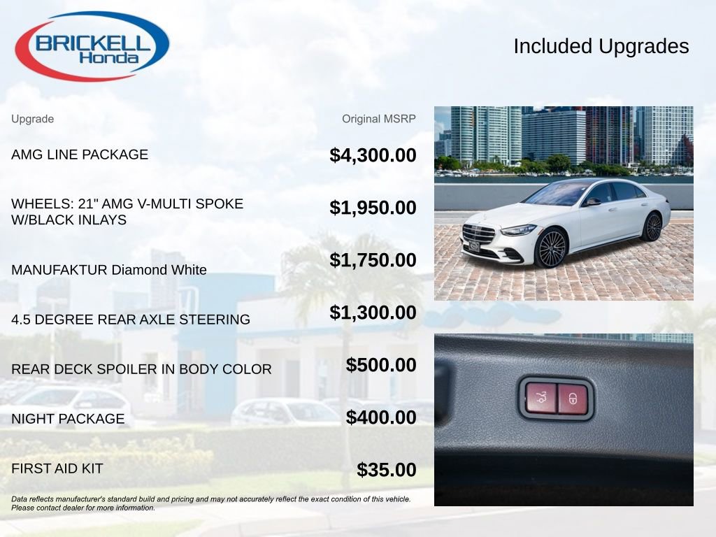 Used 2022 Mercedes-Benz S 500 S 500 w/ AMG Line Package image 11