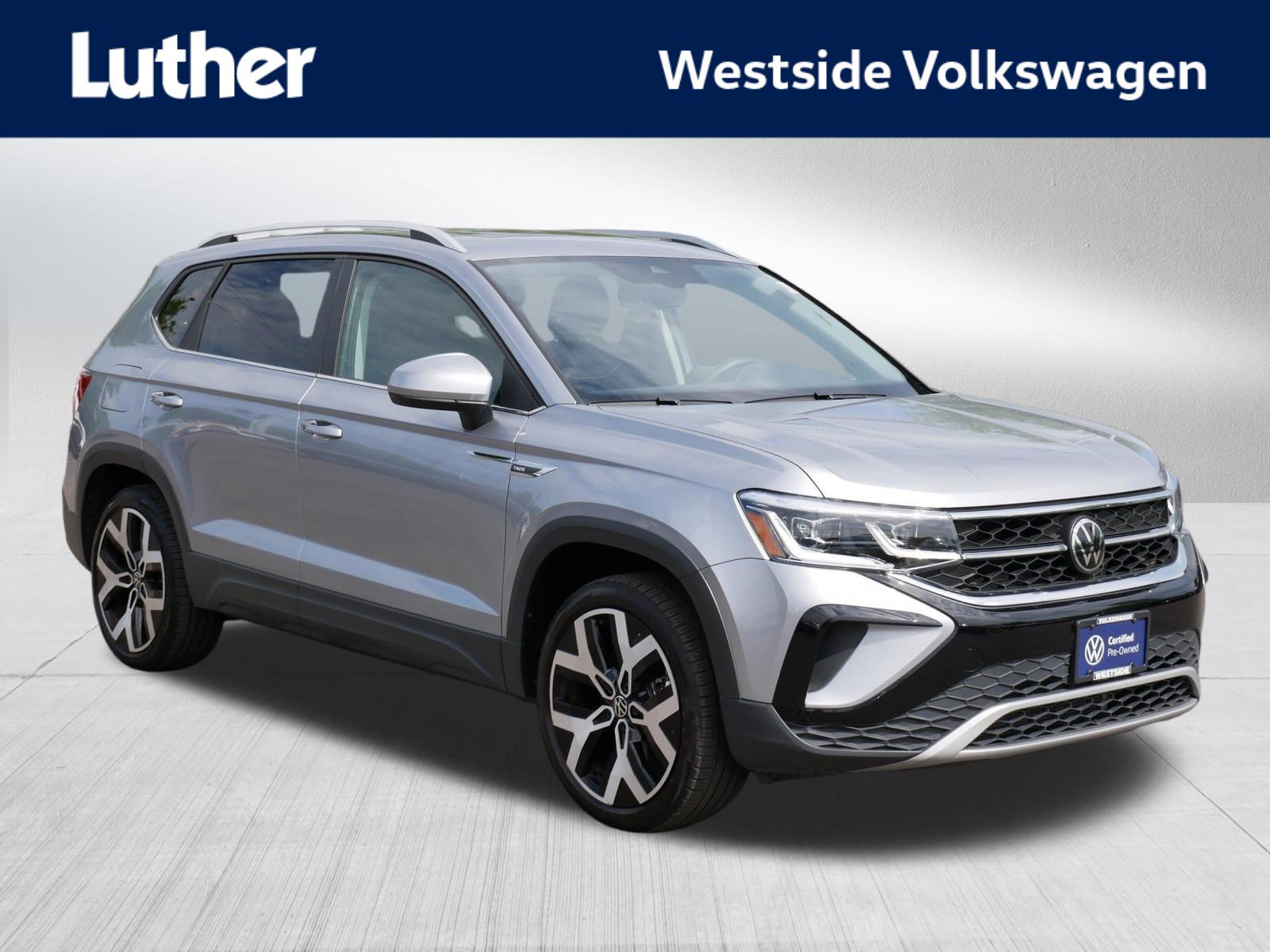 Certified 2023 Volkswagen Taos SEL AWD/4WD image 1
