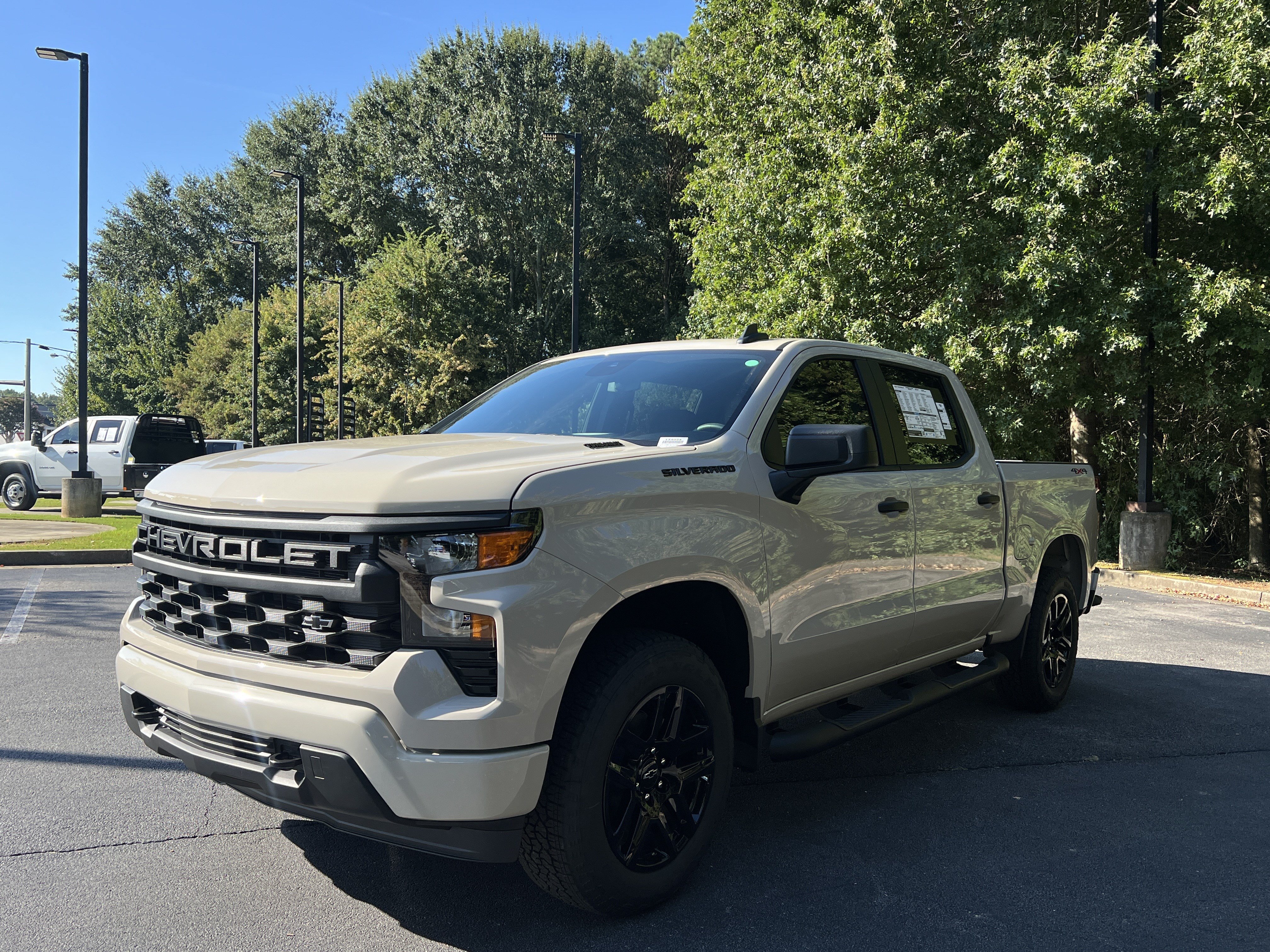 New 2026 Chevrolet Silverado 1500 Custom w/ Turbomax Blackout Package AWD/4WD image 5