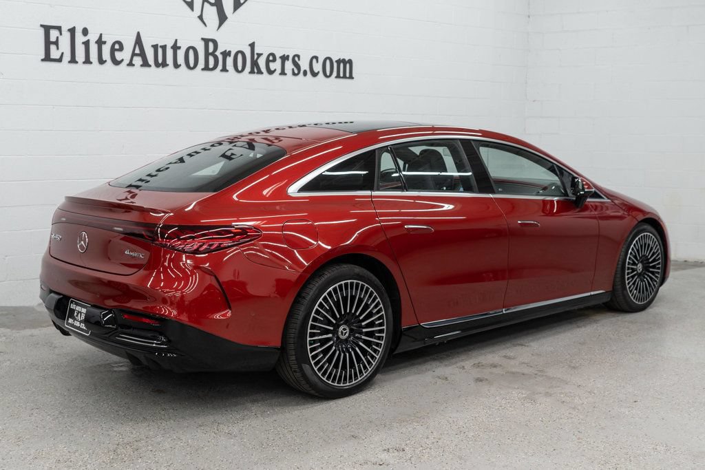 Used 2023 Mercedes-Benz EQS 450+ 4MATIC Sedan w/ AMG Line Exterior Package image 37