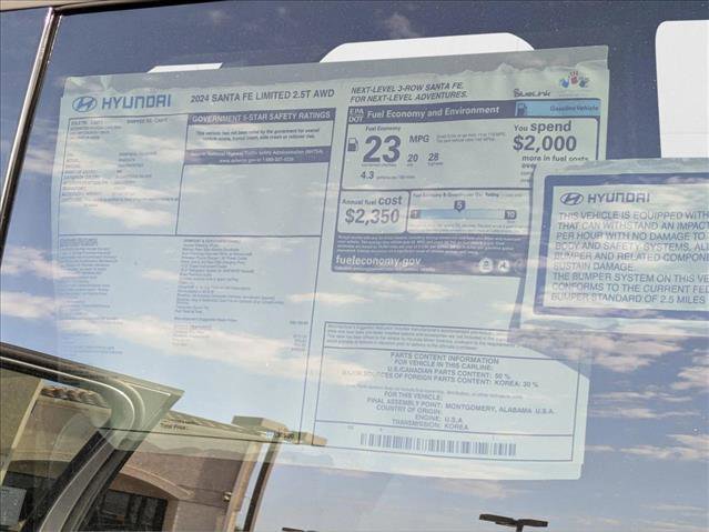 New 2024 Hyundai Santa Fe Limited image 18