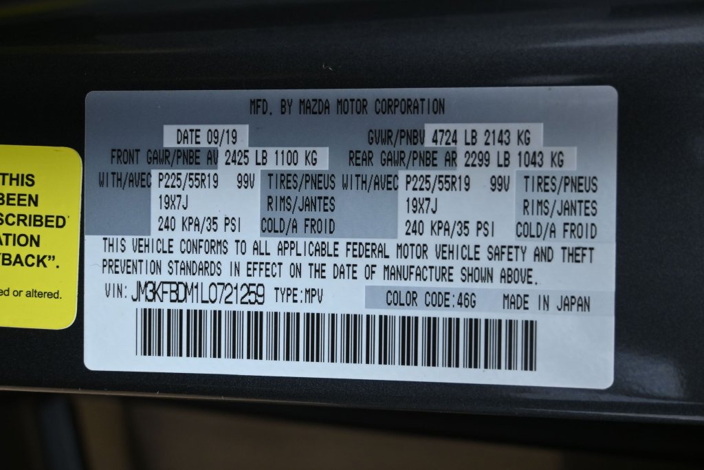 Used 2020 MAZDA CX-5 Grand Touring AWD/4WD image 33