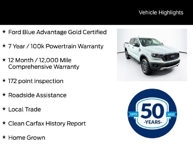 Certified 2021 Ford Ranger XLT w/ Equipment Group 302A High AWD/4WD image 6