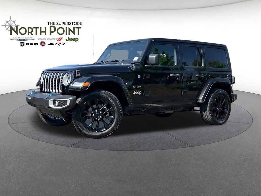 Certified 2023 Jeep Wrangler Unlimited Sahara AWD/4WD image 1