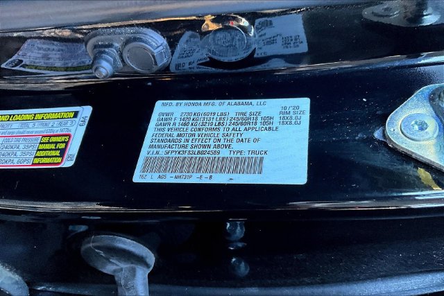 Used 2020 Honda Ridgeline Black Edition image 20