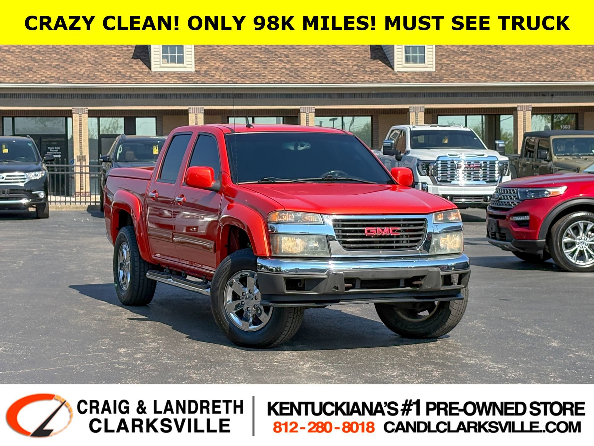 Used 2010 GMC Canyon SLE image 1