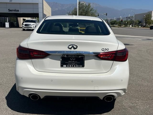 Certified 2023 INFINITI Q50 Luxe w/ Cargo Package RWD image 6