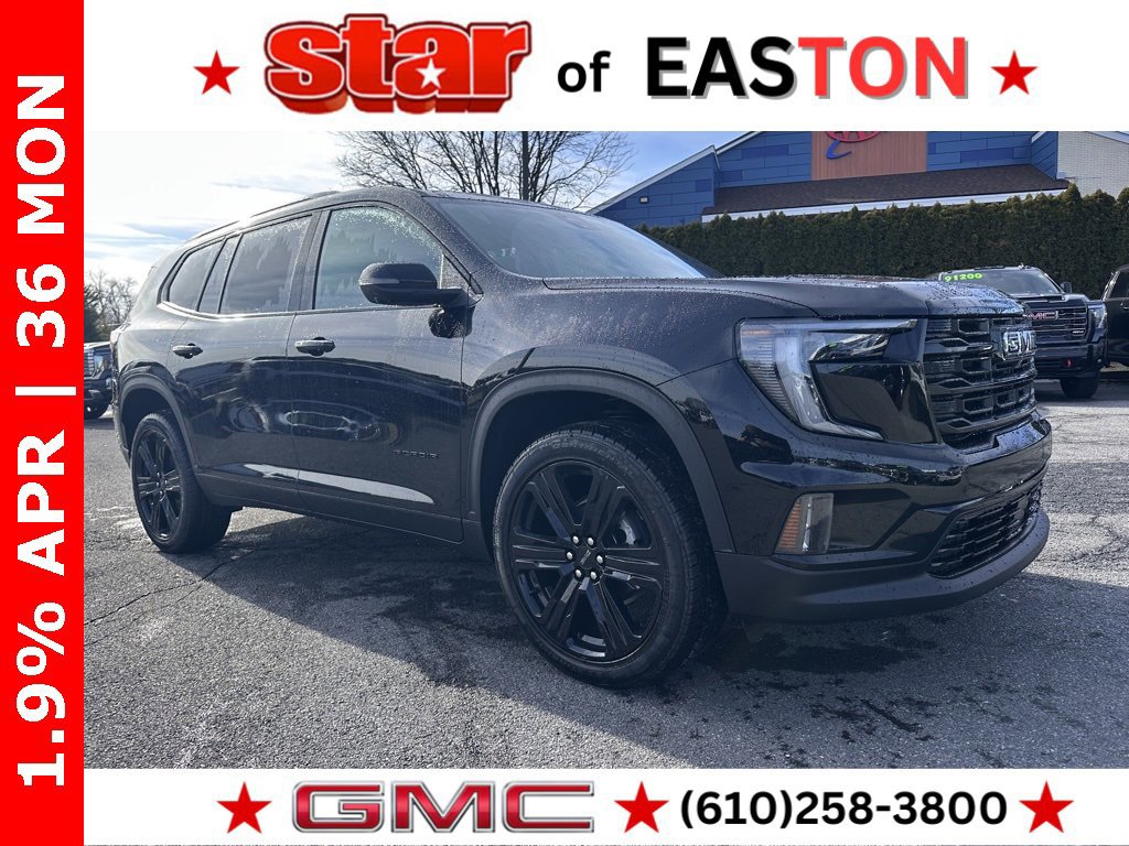 New 2026 GMC Acadia Elevation w/ Black Edition