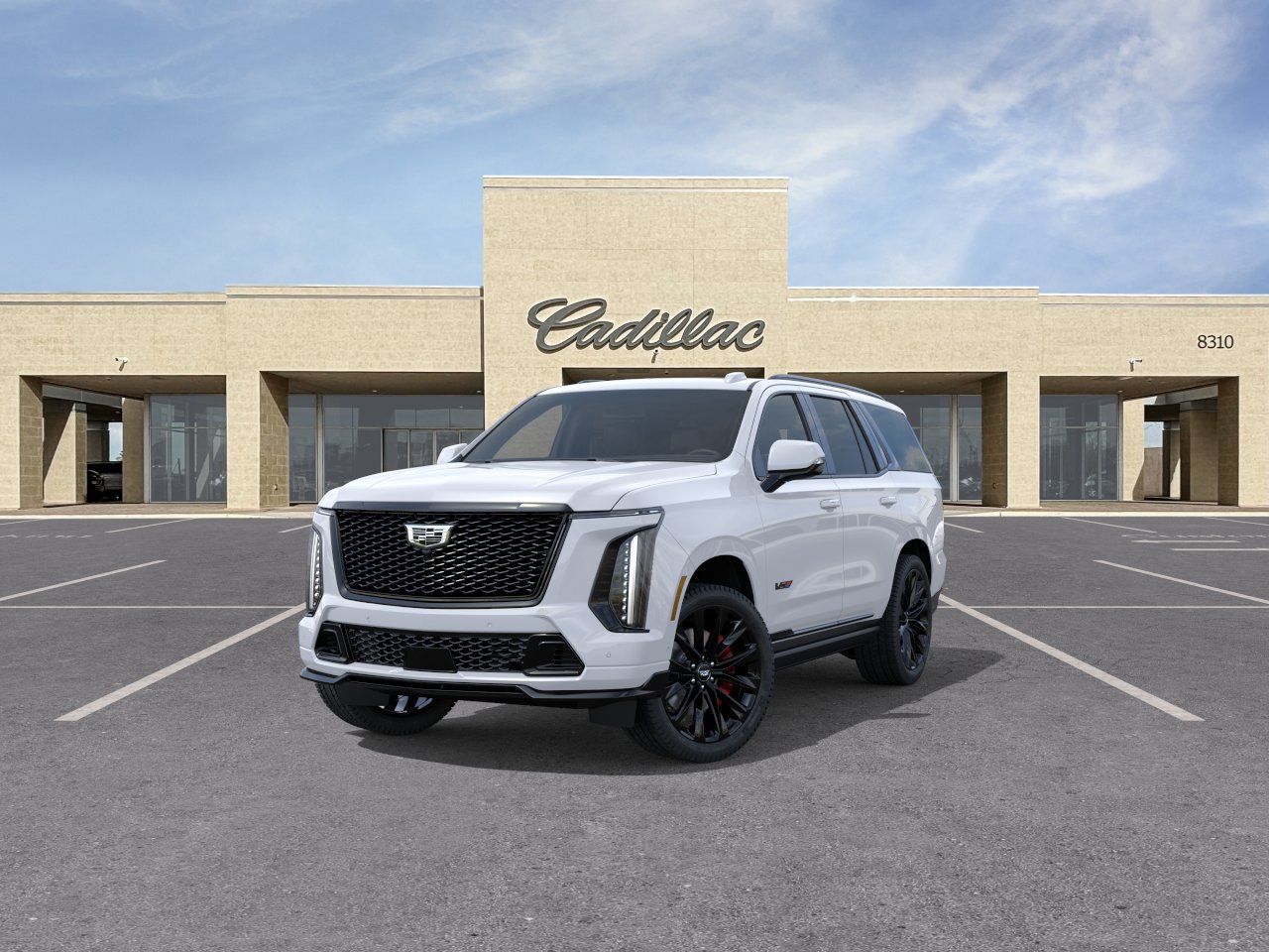 New 2026 Cadillac Escalade V w/ LPO, ONYX Package AWD/4WD image 8
