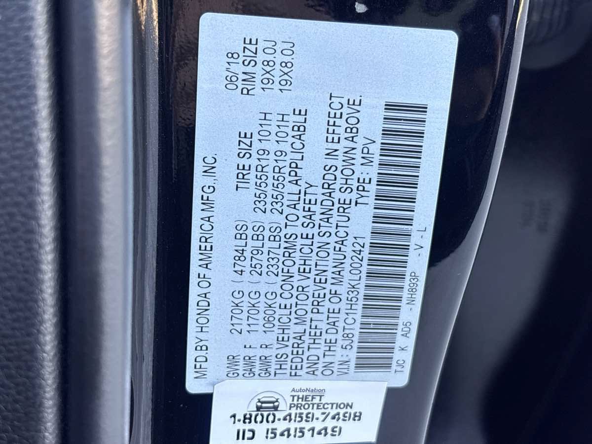 Used 2019 Acura RDX w/ Technology Package FWD image 29