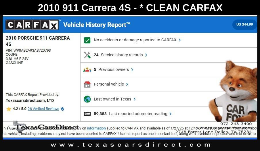 Used 2010 Porsche 911 Carrera 4S image 9