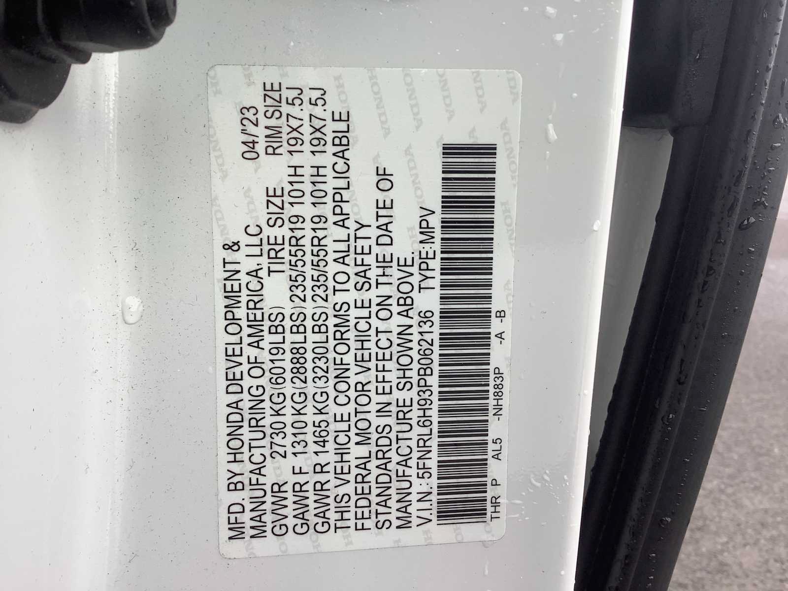 Certified 2023 Honda Odyssey Elite image 21