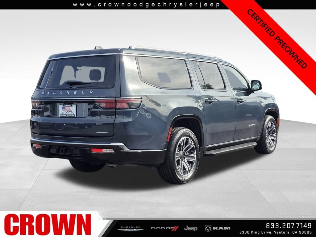 Certified 2024 Jeep Wagoneer L Series II w/ Flexible Seating Group image 7