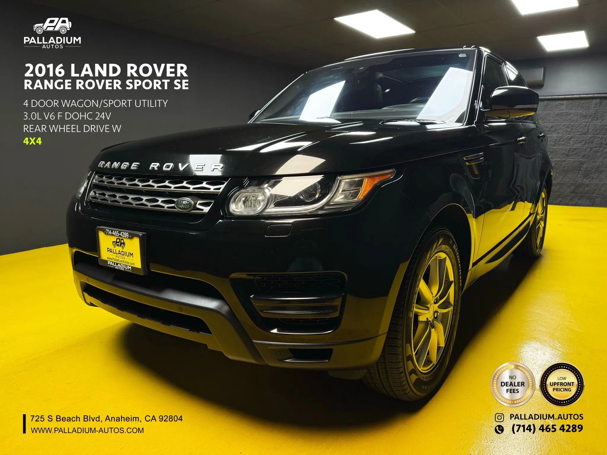 Used 2016 Land Rover Range Rover Sport SE