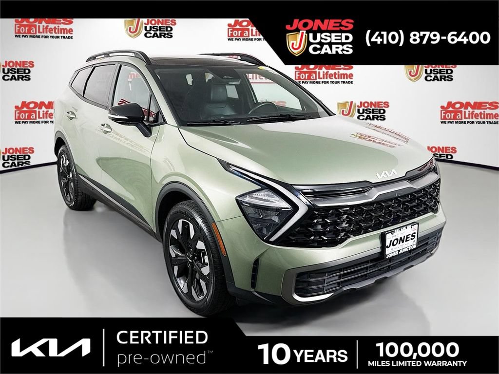 Certified 2023 Kia Sportage X-Line w/ X-Line Premium Package AWD/4WD image 1