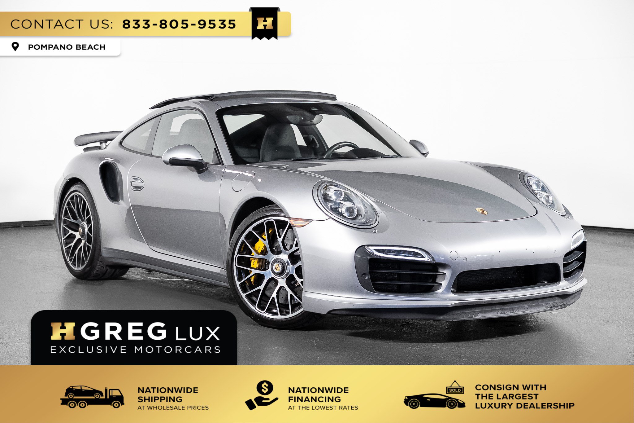Used 2014 Porsche 911 Turbo S AWD/4WD image 1