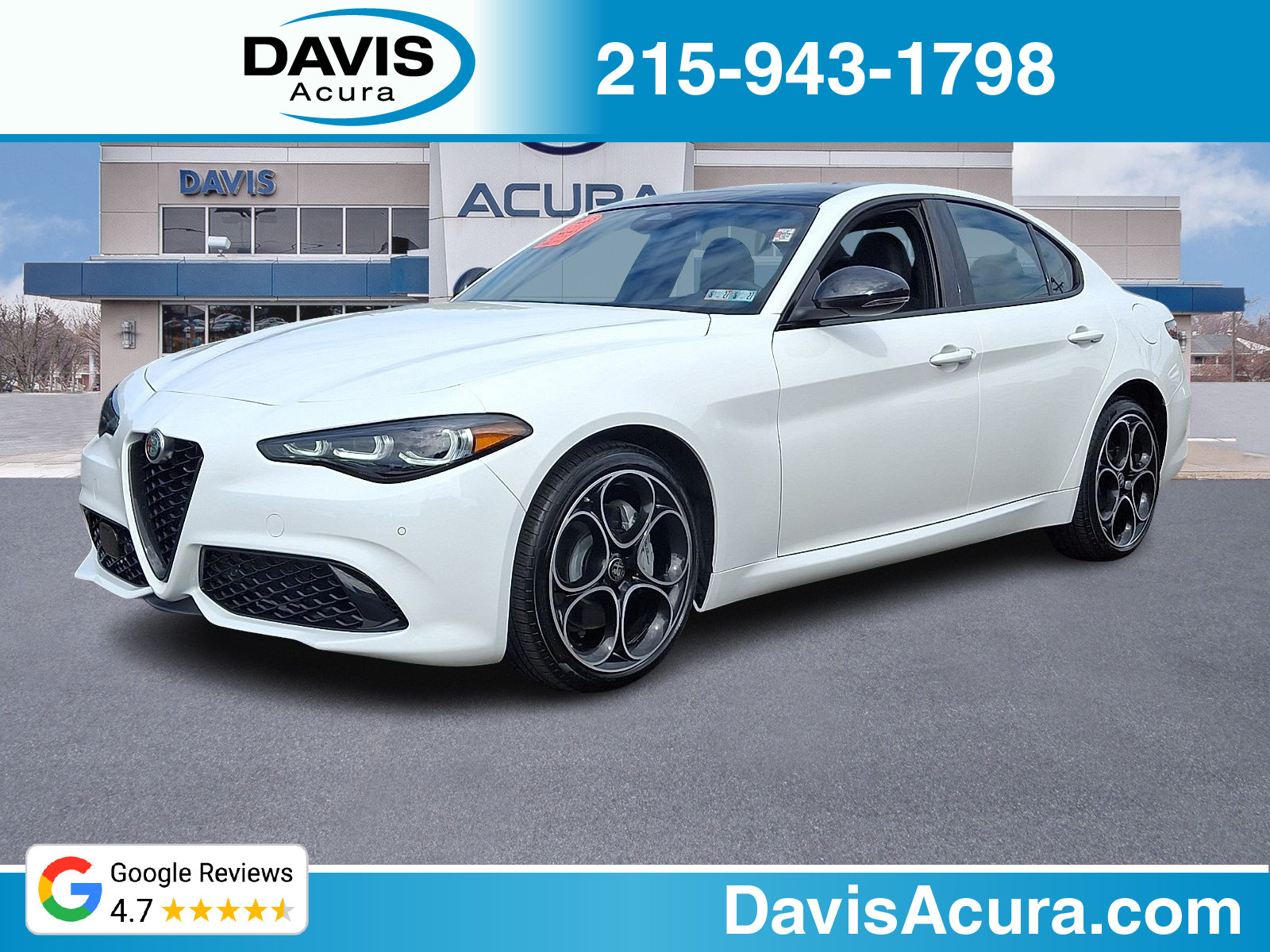 Used 2025 Alfa Romeo Giulia AWD w/ Driving Assist Package image 1