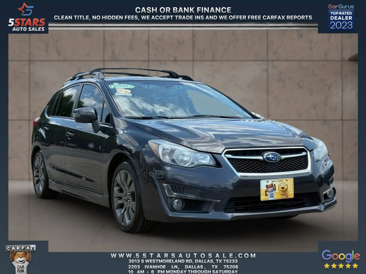 Used 2016 Subaru Impreza 2.0i Sport Premium image 1