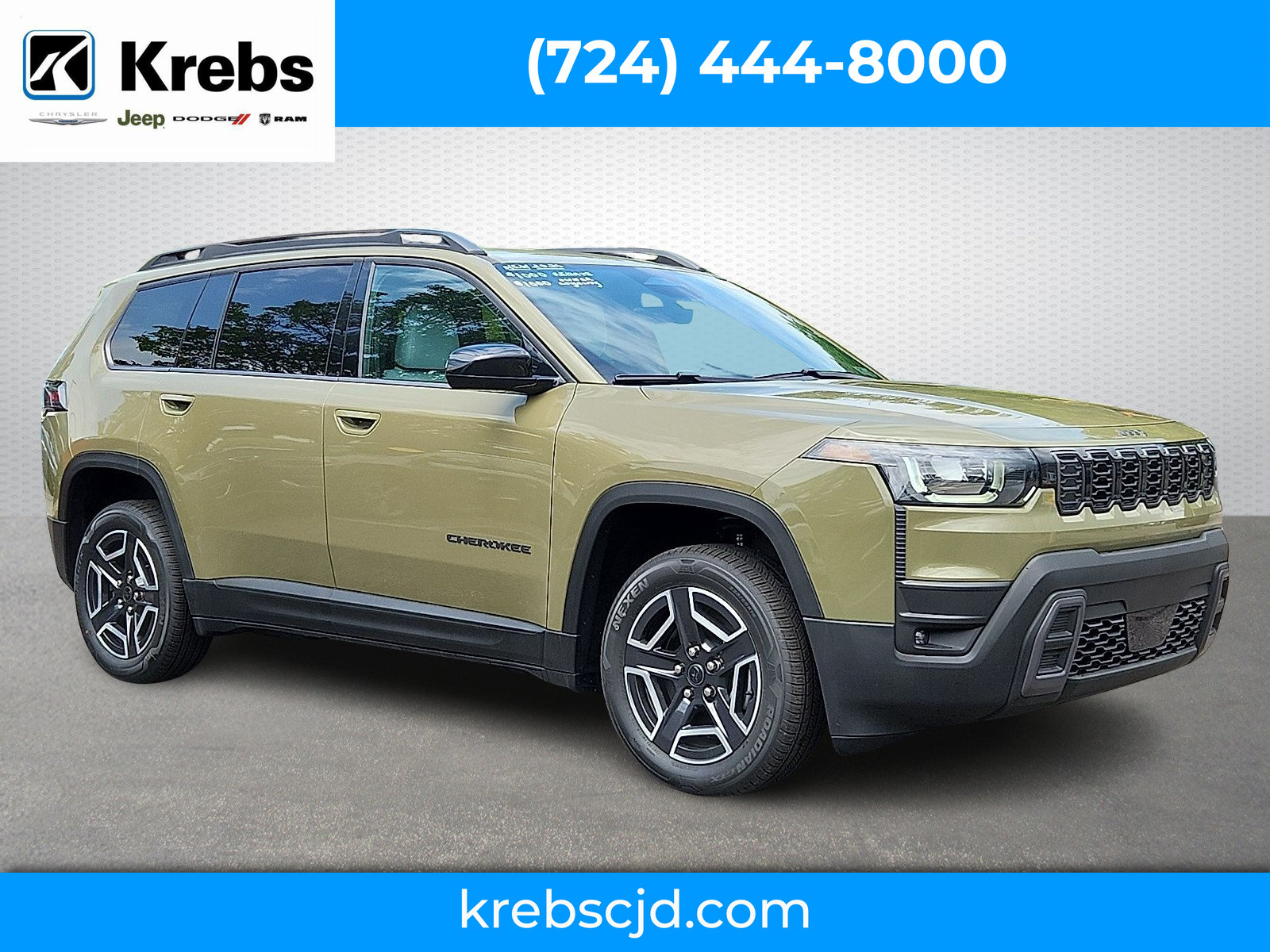New 2026 Jeep Cherokee Laredo AWD/4WD image 1