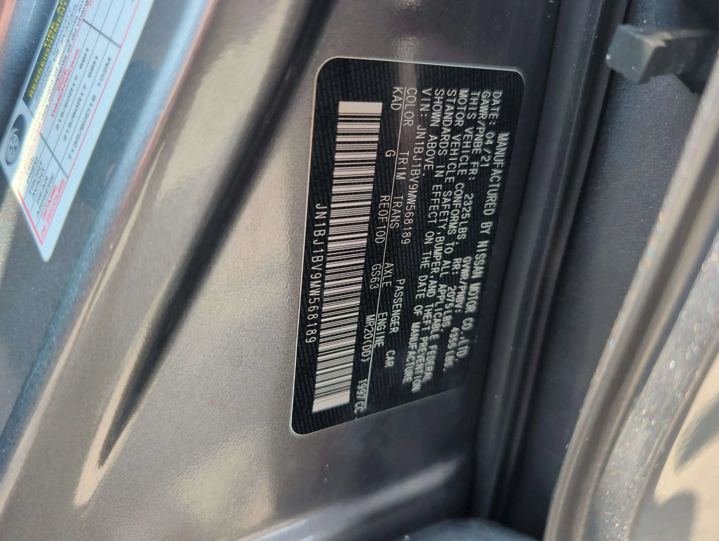 Used 2021 Nissan Rogue Sport SV FWD image 37