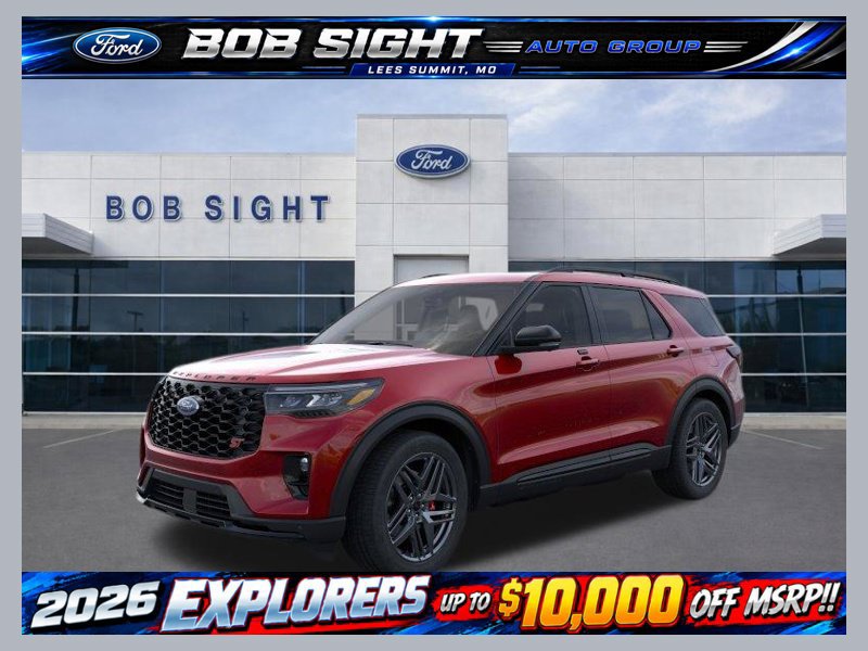New 2026 Ford Explorer ST w/ Sun And Sound Package AWD/4WD 360° Tour