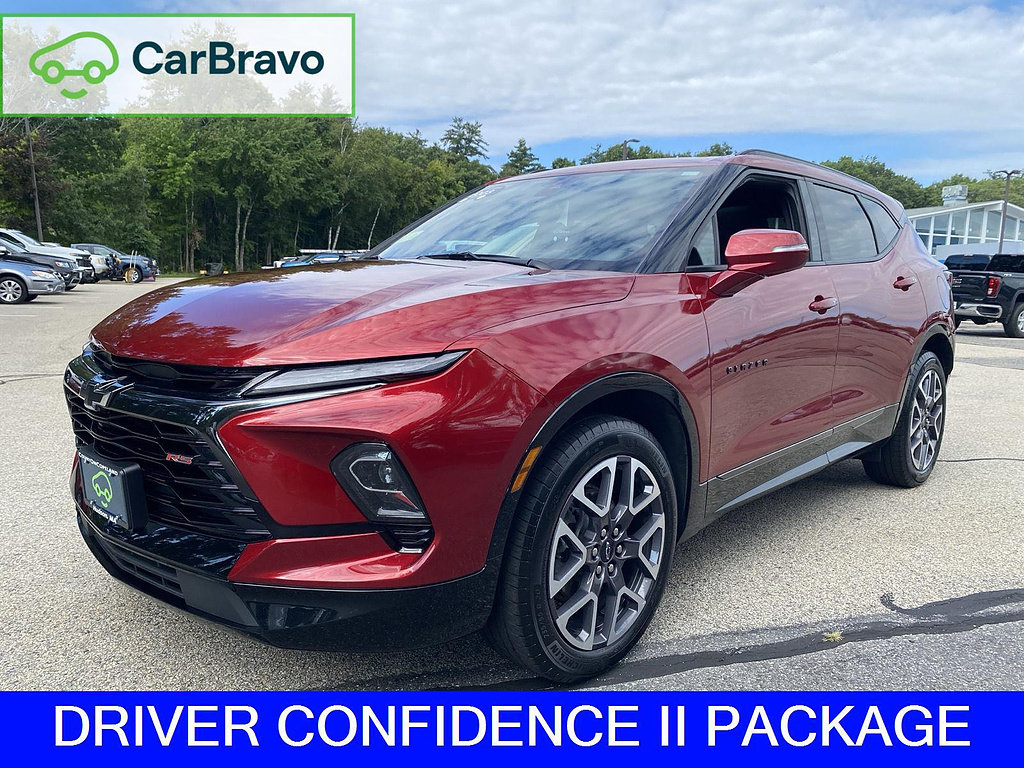 Certified 2023 Chevrolet Blazer RS w/ Driver Confidence II Package AWD/4WD image 1