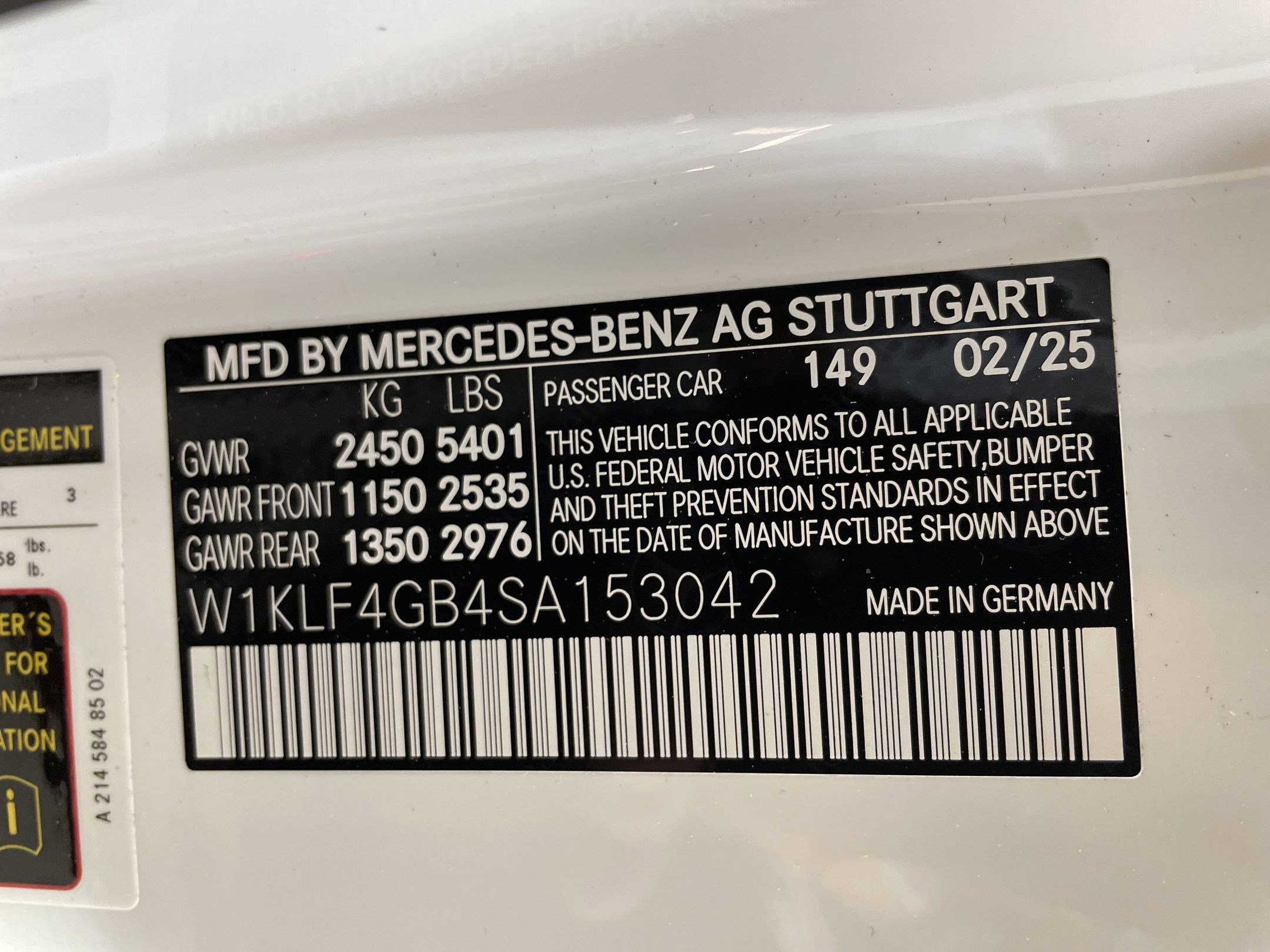 Certified 2025 Mercedes-Benz E 350 Sedan image 17