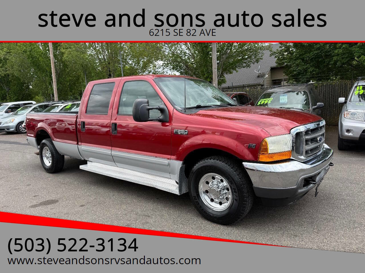 Used 2001 Ford F250 XLT