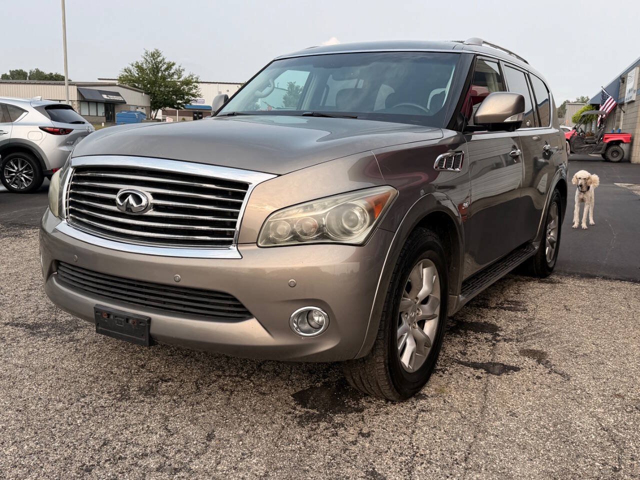 Used 2014 INFINITI QX80 4WD w/ Theater Package image 9