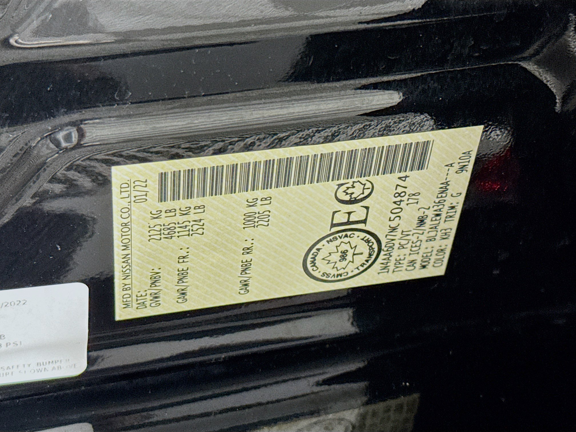 Used 2022 Nissan Maxima SL FWD image 38