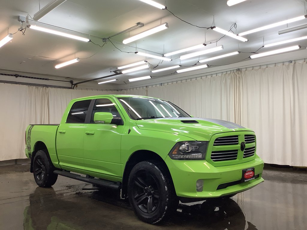 Used 2017 RAM 1500 Sport w/ Sublime Green Sport Package image 4