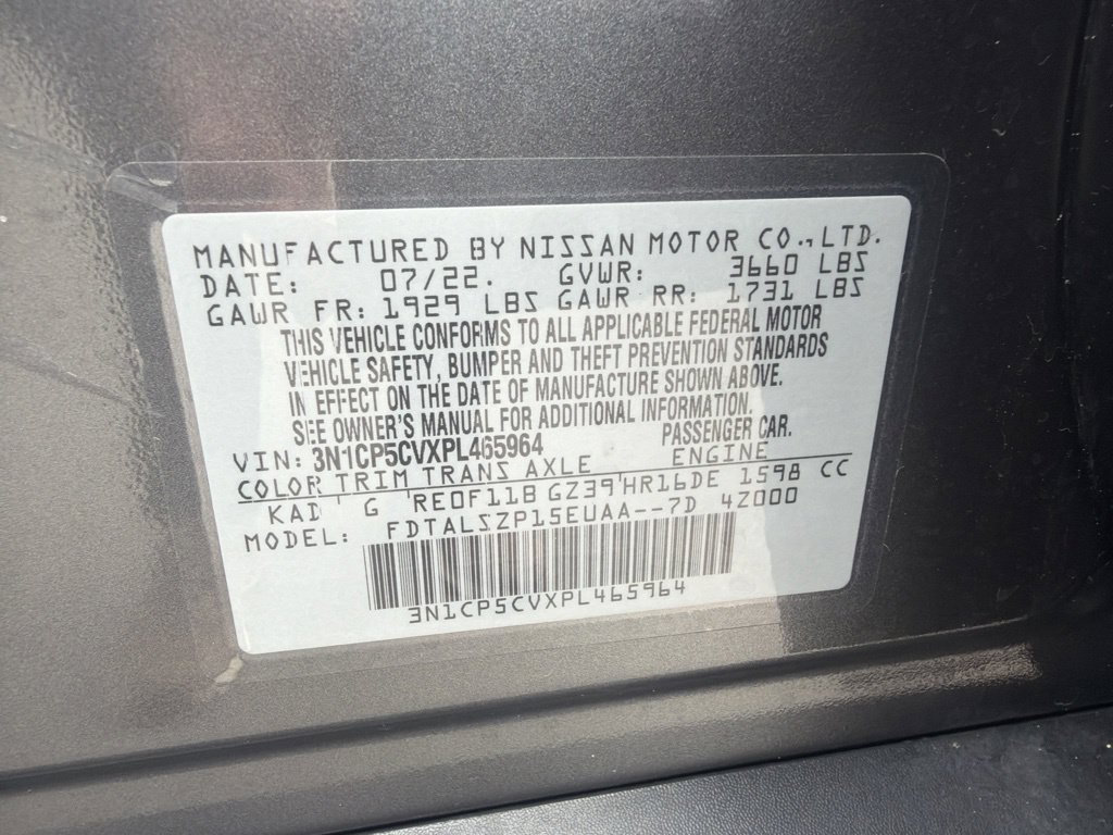 Certified 2023 Nissan Kicks SV FWD image 29